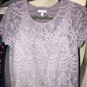 Maurices lavender spring top